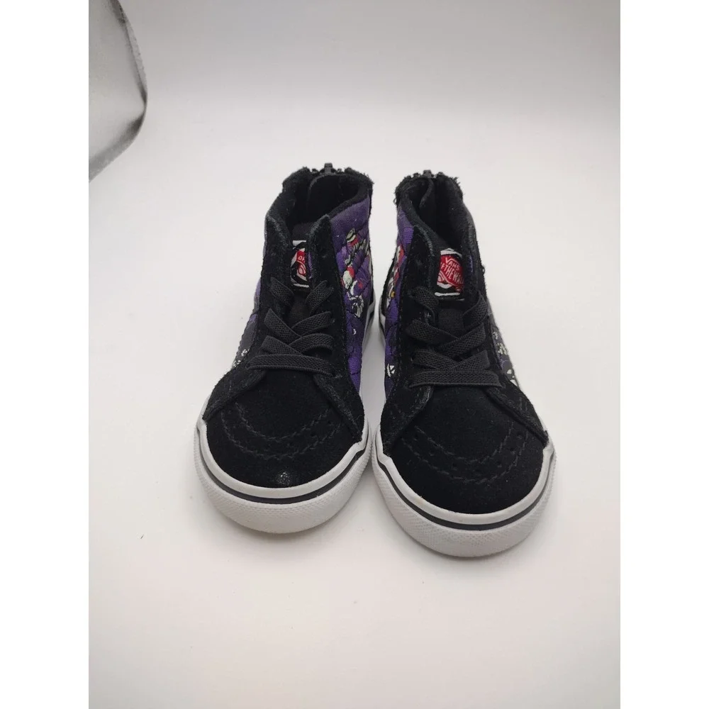 Vans SK8 HI Collab Jack Skellington Nightmare Before Christmas Toddler Shoes 4.5